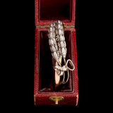 Late 19th Century Diamond Wheat Sheaves Bangle