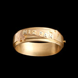 Victorian "Mizpah" Gilt Metal Bangle