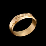 Victorian "Mizpah" Gilt Metal Bangle