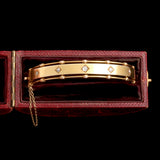 Victorian Five Diamond Bangle