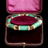 Scottish Victorian Malachite Bracelet