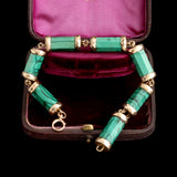 Scottish Victorian Malachite Bracelet