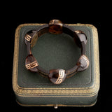 Victorian Greek Key Pique Bangle