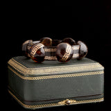 Victorian Greek Key Pique Bangle