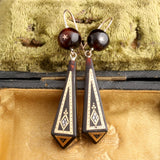 Victorian Pique Torpedo Earrings