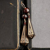 Victorian Pique Torpedo Earrings