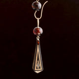 Victorian Pique Torpedo Earrings