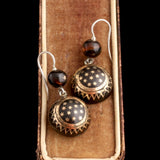 Victorian Sunburst & Stars Pique Earrings