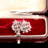 Victorian Silver AEI Earrings