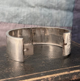 Fern Silver Pteridomania Hinged Bracelet