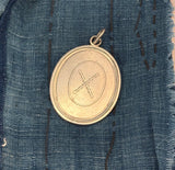 19th Century French "Confiance" Silver Masonic Medallion