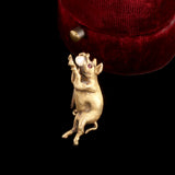 Victorian Lucky Pig Brooch