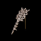 Early Victorian Cut Steel Comet Brooch