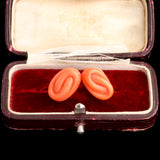 Georgian Coral Knot Dress Studs