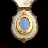 Victorian "Undine" Locket in Original Box