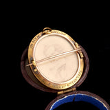 Victorian Cameo & Photo Mourning Brooch/Pendant
