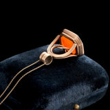 Georgian "IT" Ouroboros Seal Fob Necklace