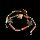 Scottish Victorian Agate & Jasper Necklace