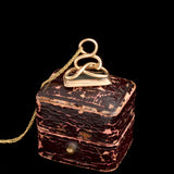 Georgian "De Fé-Icité" Snake Seal Necklace