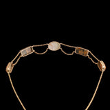 Victorian Agate & Jasper Festoon Necklace