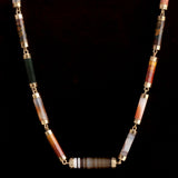 Victorian Agate Specimen Necklace