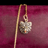 Victorian Diamond Terrier Necklace