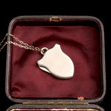 Victorian Penknife & Button Hook Shield Pendant