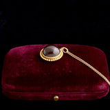 Victorian Banded Agate Pendant