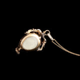 Mid 19th Century Garnet & Diamond Heart Locket