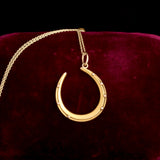 Edwardian Gold Horseshoe Necklace