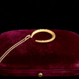Edwardian Gold Horseshoe Necklace