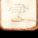 Vintage Micro Miniature Penknife Necklace