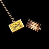 Vintage "British Made Matches" Necklace