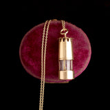 Victorian Davy Lamp Charm Necklace