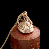 Early Victorian Snake Wax Seal "Amelia" Necklace