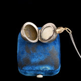 Victorian Silver & Gold "1870" Ball Locket