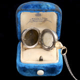 Victorian Silver & Gold "1870" Ball Locket