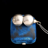 Victorian Silver & Gold "1870" Ball Locket
