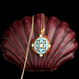 Victorian Enamel, Diamond & Pearl Locket