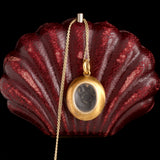 Victorian Enamel, Diamond & Pearl Locket
