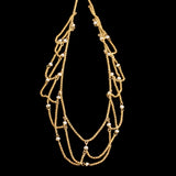 Victorian Seed Pearl Swag Necklace