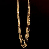 Victorian Seed Pearl Swag Necklace