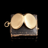 1930s Mounted Arrowhead Sunburst Locket