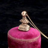 Early Victorian "Excuse Haste" Tassie Seal Necklace