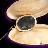 Vintage "Panama Canal" Moss Agate Pendant