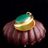 Edwardian Chrysoprase Locket