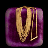 Victorian Gold Swag Collar