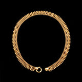 Victorian Woven Gold Collar