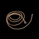 Victorian 15k Gold 21 1/2" Curb Chain