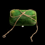 Victorian 15k Gold 16" Love Knot Chain